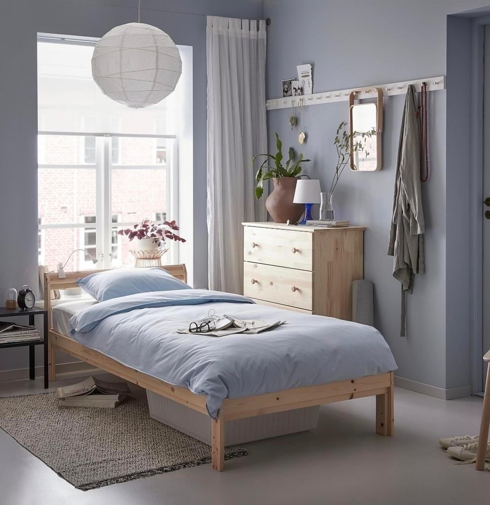 IKEA NEIDEN bedframe met LUROY lattenbodem, Ophalen
