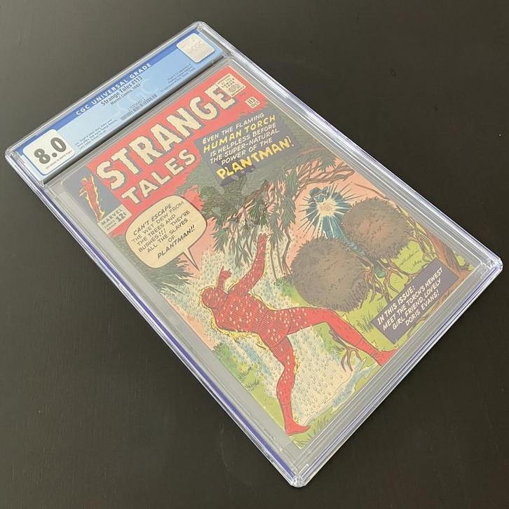 Strange Tales Vol.1 #113 CGC (1963) VF (8.0), Boeken, Strips | Comics, Zo goed als nieuw, Eén comic, Amerika, Ophalen of Verzenden