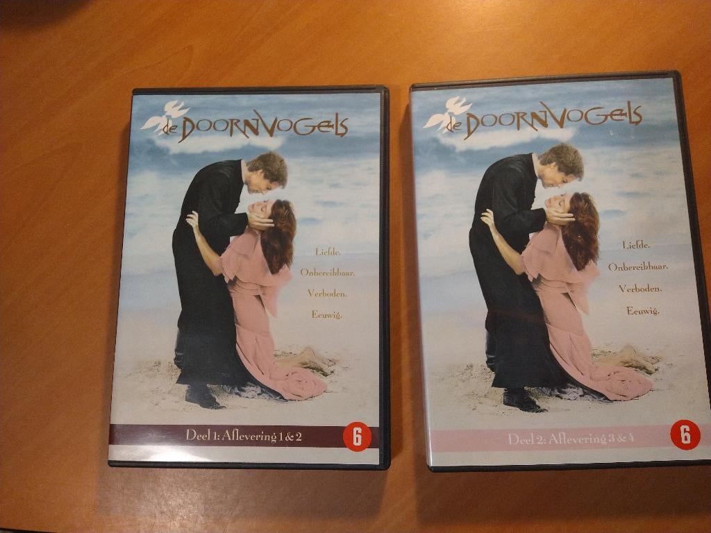 3 x DVD De Doornvogels, Cd's en Dvd's, Dvd's | Tv en Series, Zo goed als nieuw, Drama, Vanaf 6 jaar, Ophalen of Verzenden