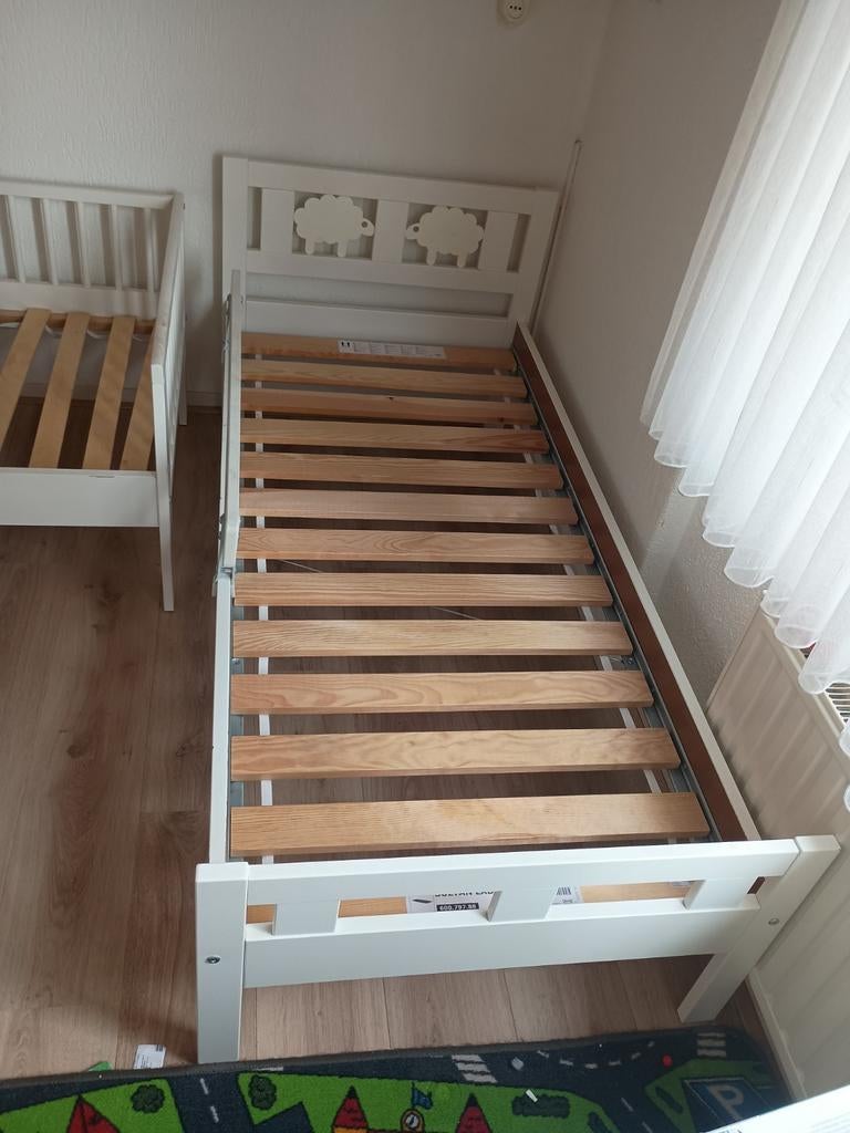 Peuter bedden 2x, Ophalen, 140 tot 160 cm, 70 tot 85 cm