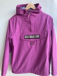 Paarse Napapijri jas mt. 152/158 ( 162 cm ), Meisje, Ophalen of Verzenden, Zo goed als nieuw, Napapijri