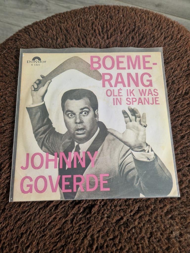 Johnny Goverde Boeme-rang ( piraten hits), Cd's en Dvd's, Gebruikt, 7 inch, Single, Ophalen of Verzenden