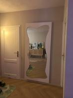 Grote spiegel met frame, Huis en Inrichting, Woonaccessoires | Spiegels, Ophalen, Zo goed als nieuw, Rechthoekig, Minder dan 100 cm