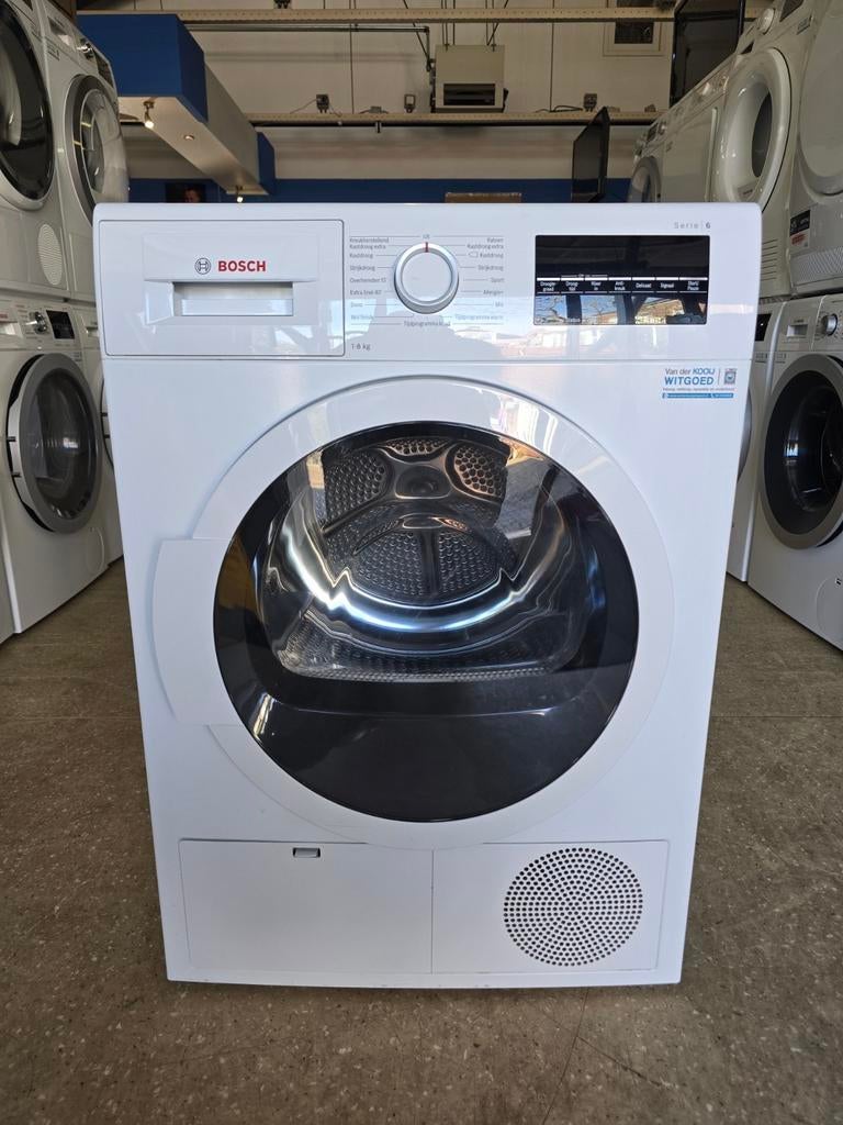 Bosch Serie 6 condensdroger | 8 kilo | Gratis thuis 🚚✅️, Witgoed en Apparatuur, Wasdrogers, Zo goed als nieuw, Condens, Voorlader