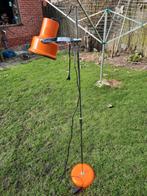 Jaren 70 staande lamp oranje, Ophalen, Gebruikt, 150 tot 200 cm