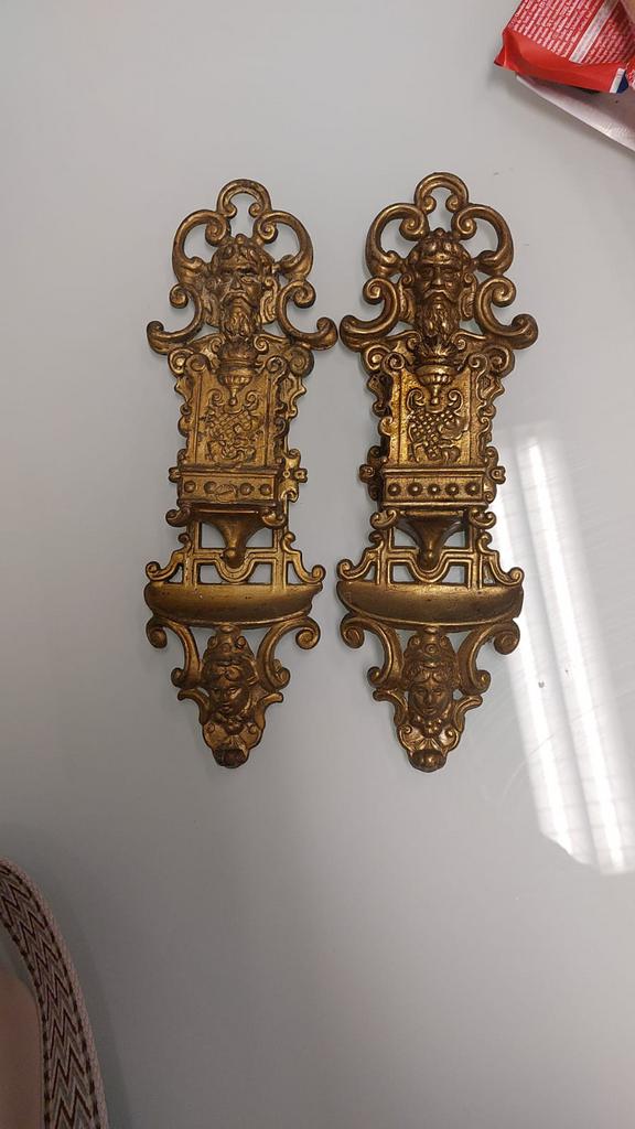 Antieke luciferhouders brocante, Ophalen