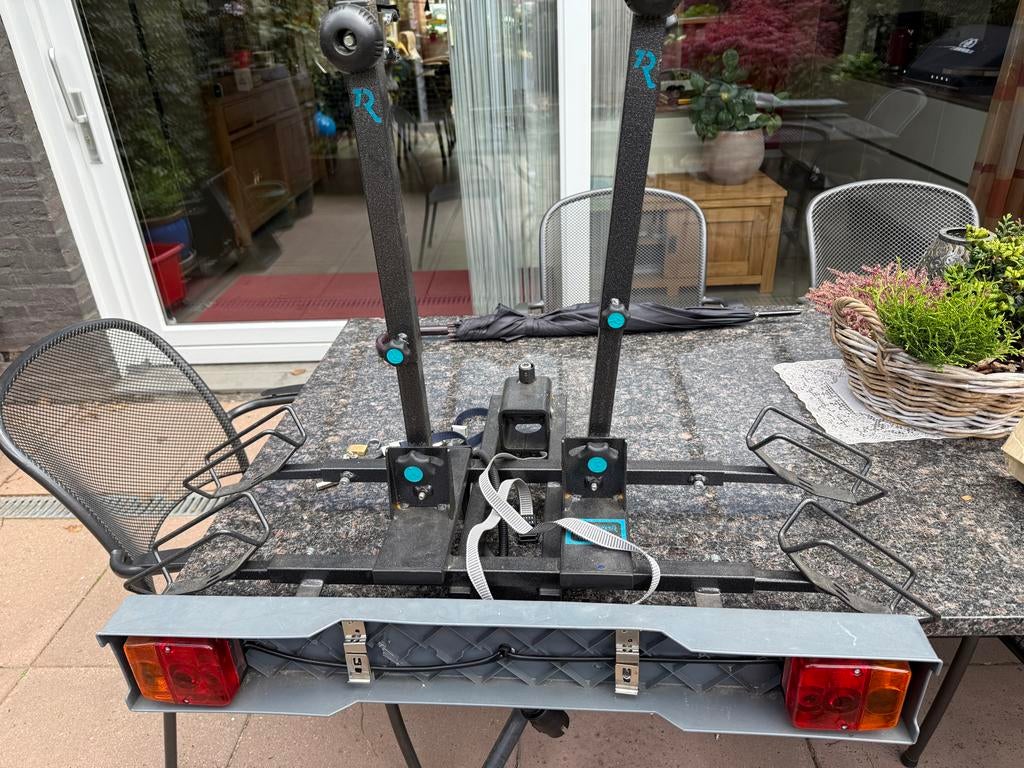 Multidrager trekhaak fietsendrager voor 2 fietsen, Ophalen, 2 fietsen, Gebruikt, Trekhaakdrager