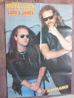 Metallica/Extreme poster, Verzenden, Zo goed als nieuw, Poster, Artwork of Schilderij