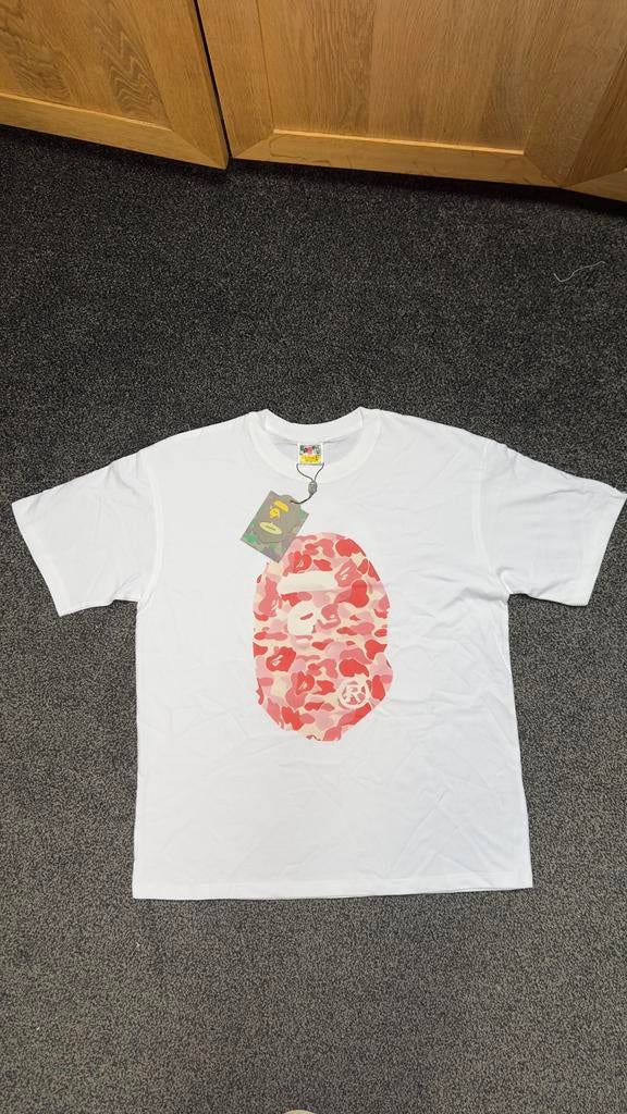 Roze Bape t shirt L, Ophalen of Verzenden, Nieuw, Maat 52/54 (L), Roze
