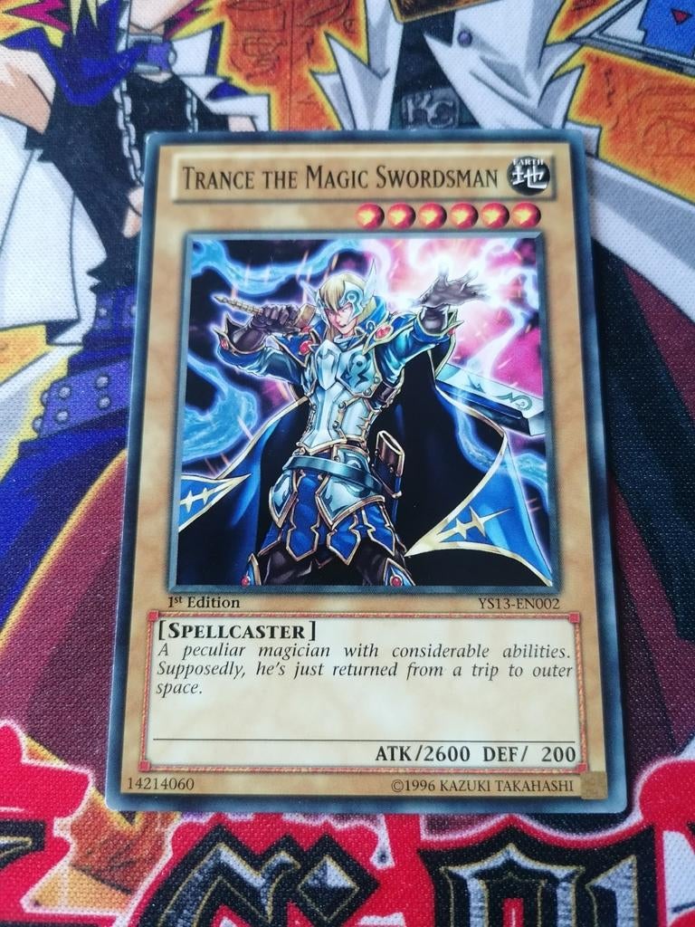 Trance the Magic Swordsman - YS13 - Yu-Gi-Oh, Ophalen of Verzenden, Zo goed als nieuw