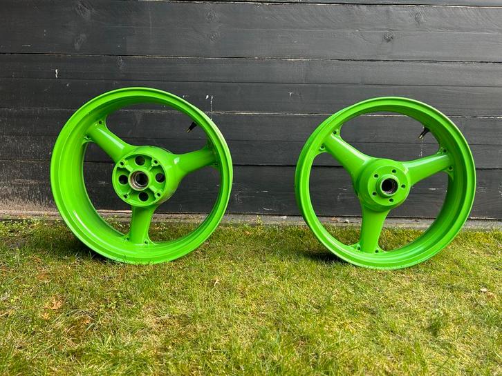 Set Velgen Kawasaki ZX9R - Groen, Motoren, Onderdelen | Overige, Nieuw, Ophalen