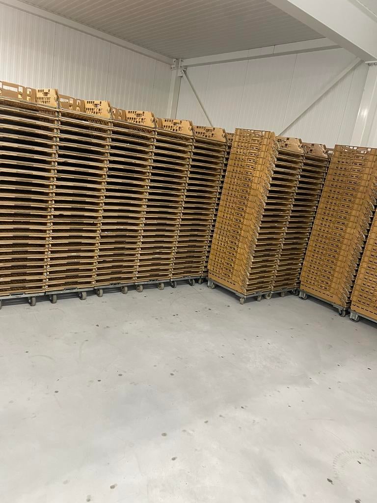 1000 broban kratten inclusief 40 Dolly, Ophalen of Verzenden, 60 cm of meer, Krat, Minder dan 35 cm