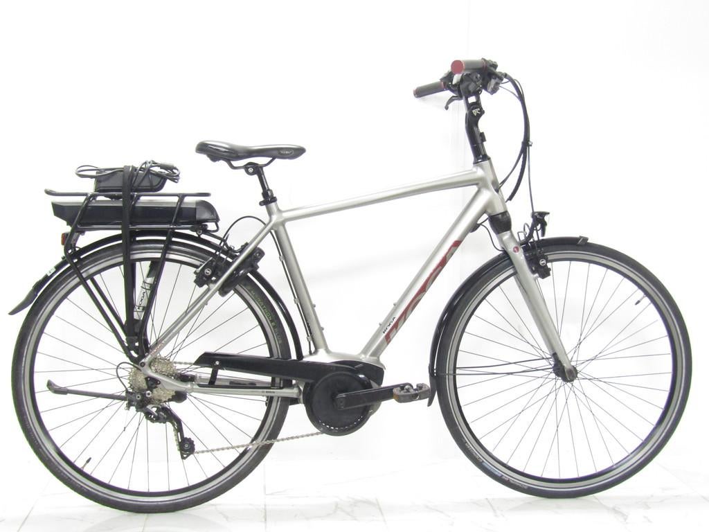Koga E inspire grijs heren 54cm 28inch, Fietsen en Brommers, Elektrische fietsen, 51 tot 55 cm, Gebruikt, Overige merken