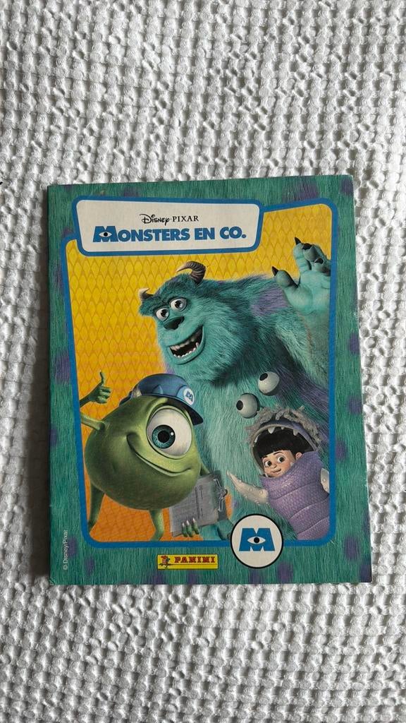 Panini compleet monsters en co, Verzenden, Zo goed als nieuw, Sticker