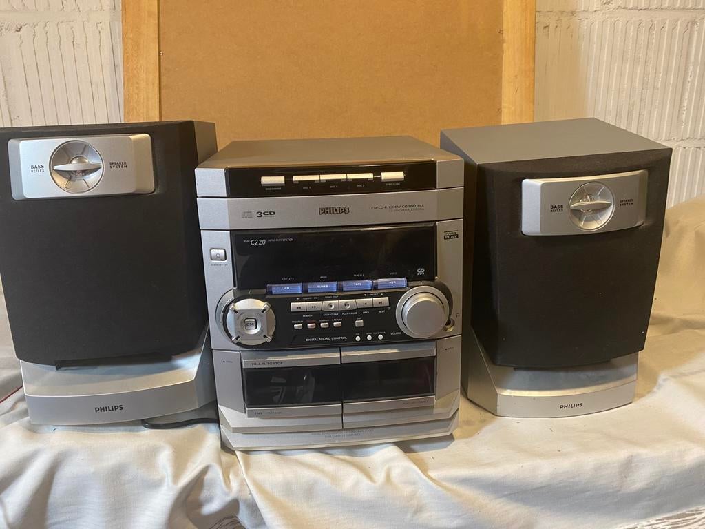 Philips Stereo Combinatie FW-C220, Ophalen, Zo goed als nieuw
