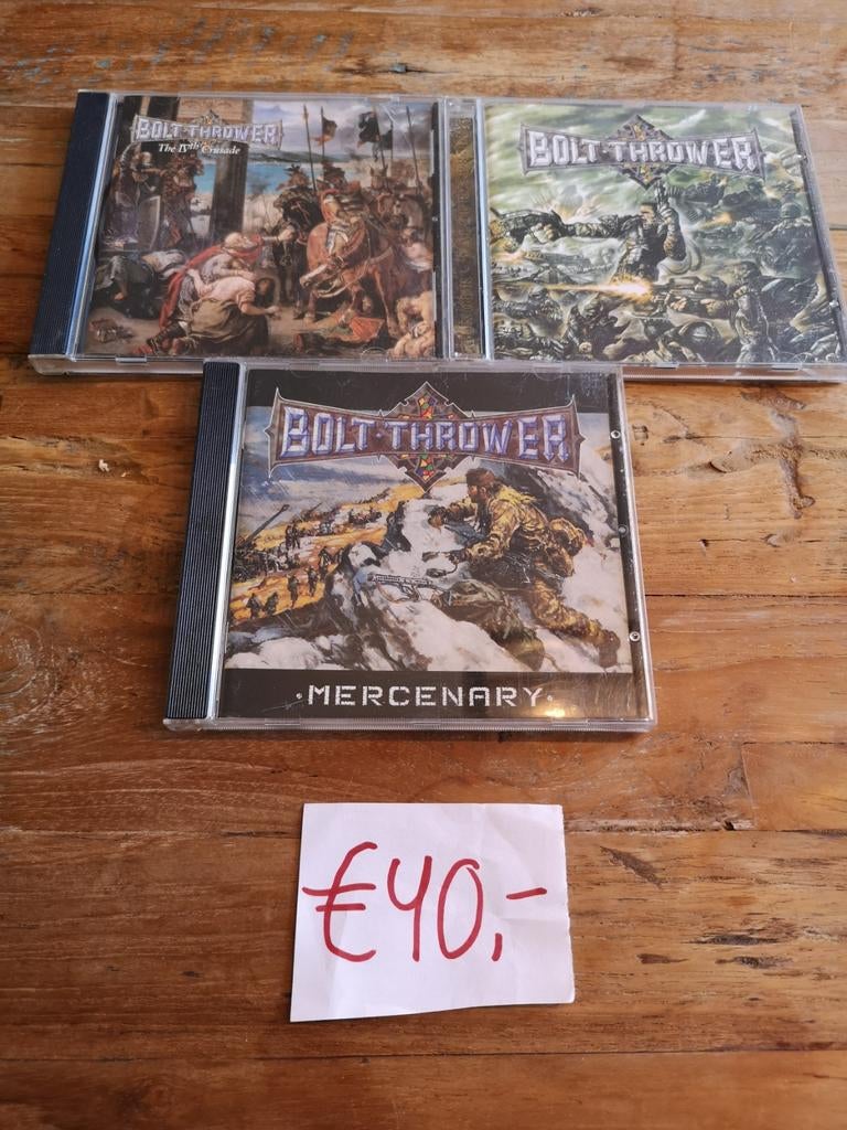 Bolt Thrower cd's, Ophalen of Verzenden, Zo goed als nieuw