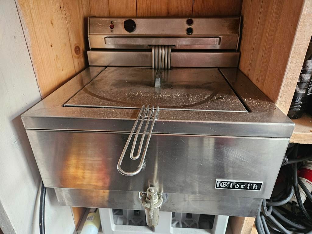 Professionele Frituurpan Glorik 15L - Krachtstroom/2-Fasen, Witgoed en Apparatuur, Frituurpannen, Ophalen