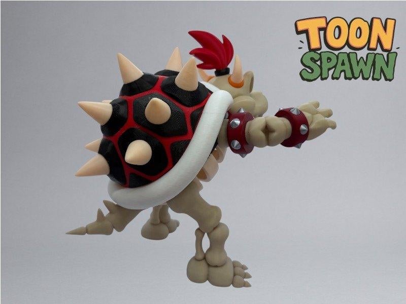 Dry Bowser Beeld 25,5cm – Mario Universe, Verzamelen, Beelden en Beeldjes, Ophalen of Verzenden, Nieuw, Fantasy