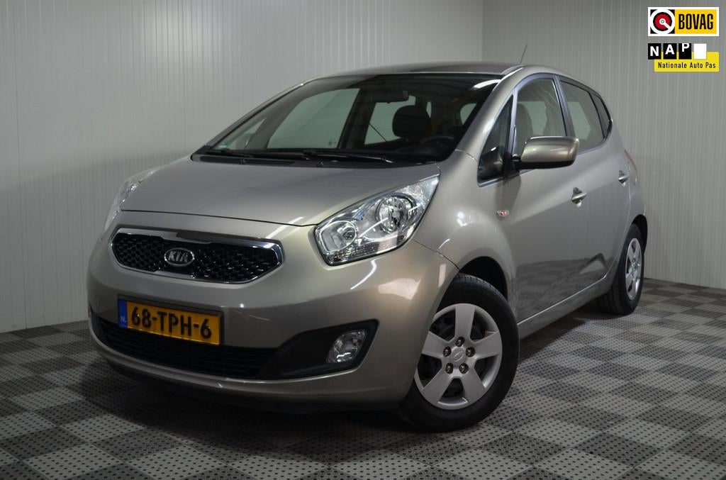 Kia Venga 1.6 CVVT Plus Pack / Trekhaak / Navi / NL auto, Auto's, Voorwielaandrijving, Euro 5, Gebruikt, 4 cilinders