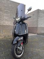 Vespa Sprint – Zwart, Maximaal 45 km/u, Vespa S, Ophalen of Verzenden, Zo goed als nieuw