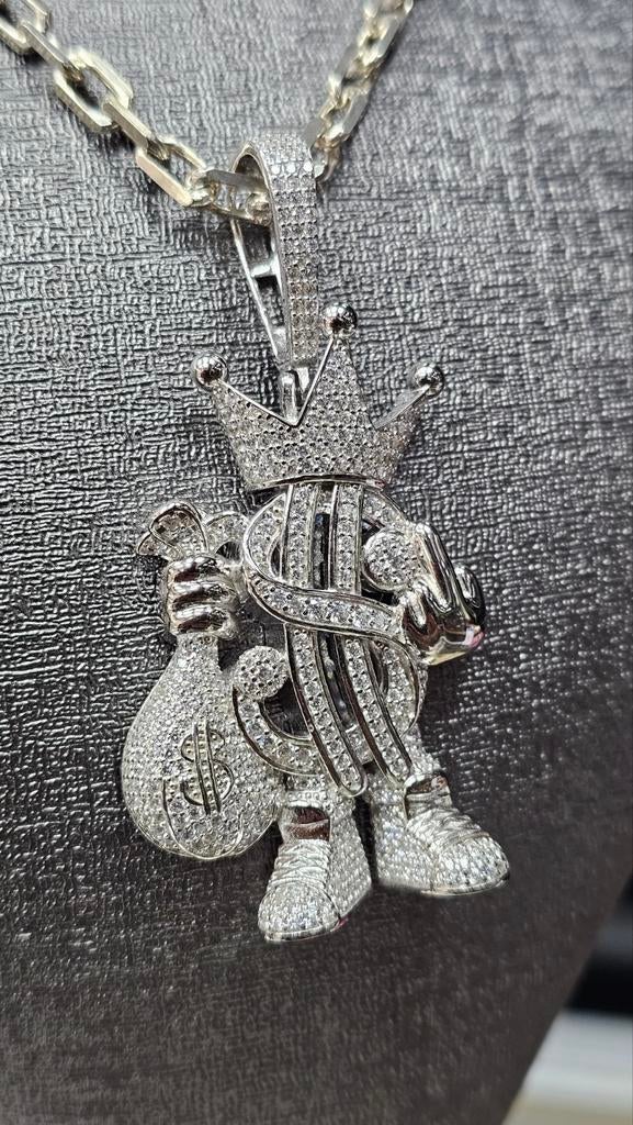 Prachtige zilver hanger, Ophalen of Verzenden, Nieuw, Zilver, Zilver