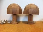 2 vintage  mushroom lampen. Solbacken  zeldzaam, Huis en Inrichting, Lampen | Tafellampen, Ophalen of Verzenden, Zo goed als nieuw