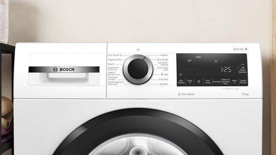 Bosch wasmachine WGG244ZANL - Serie 6 - met stoom, 1200 tot 1600 toeren, Minder dan 85 cm, Energieklasse A of zuiniger, BSH Huishoudapparaten