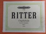 Ritter Orgelschule Band I - Kunst des Orgelspiels, Muziek en Instrumenten, Orgel, Gebruikt, Klassiek, Les of Cursus