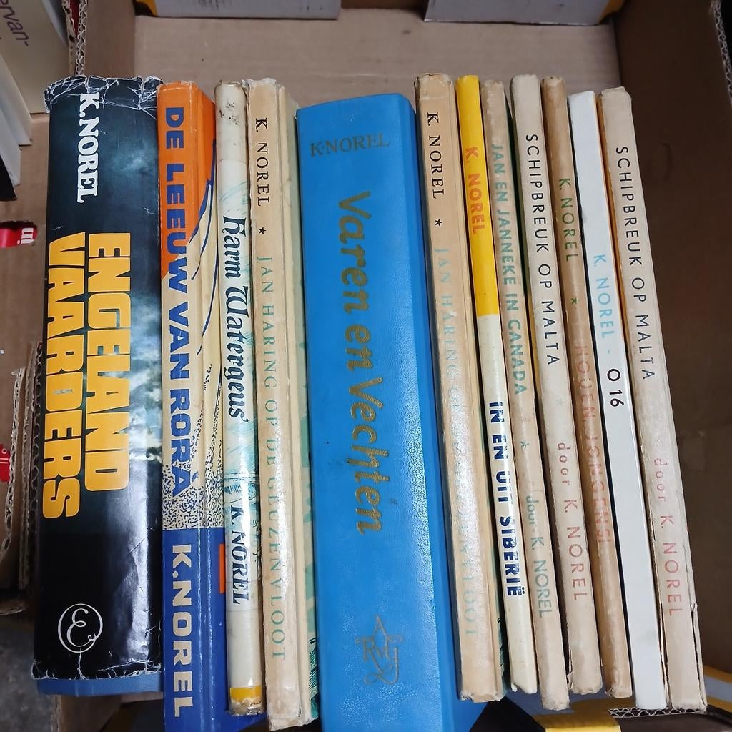 K. Norel Boeken Collectie - Avontuurlijke Jeugdboeken, Ophalen of Verzenden