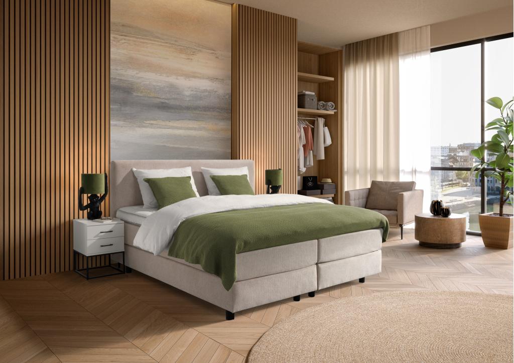 NXT 2000 vlakke boxspring - 90x200 - 5 kleuren, Niet ingevuld, Niet ingevuld, Niet ingevuld