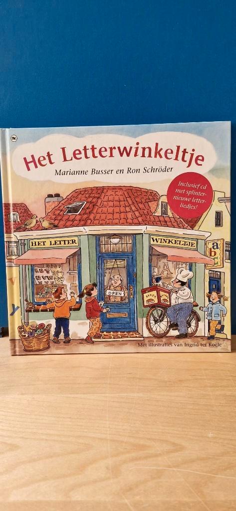 Het letterwinkeltje (met CD), Boeken, Kinderboeken | Kleuters, Zo goed als nieuw, Fictie algemeen, 5 of 6 jaar, Jongen of Meisje