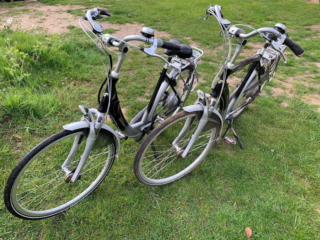 2 x Sparta trapondersteuning, Fietsen en Brommers, Fietsen | Driewielfietsen, Ophalen, Gebruikt, Trommelrem, Sparta