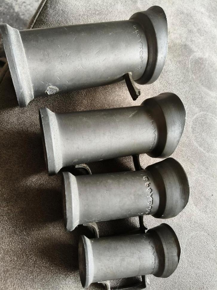 Tinnen Maatbeker Set van 5, Antiek en Kunst, Antiek | Tin, Ophalen of Verzenden