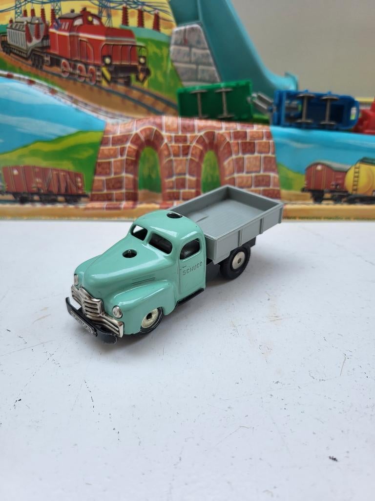 Schuco Varianto Lasto 3042 in mintkleur - Werkt perfect!, Ophalen of Verzenden