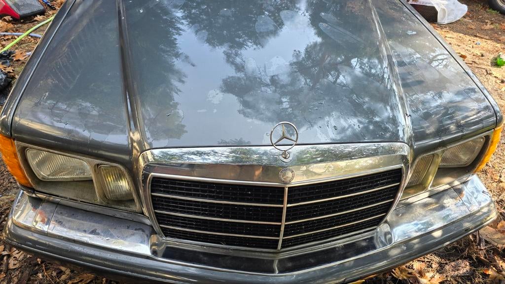 UPDATE Mercedes w126 300SD TurboDiesel wegenbelastingvrij, Auto's, Automaat, Leder, Diesel, Grijs