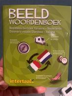 Beeldwoordenboek Italiaans - Nederlands Intertaal, Ophalen of Verzenden, Zo goed als nieuw, Overige uitgevers, Nederlands