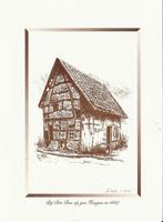 Al1526 prent dor bos op gen heugen 1937, Ophalen of Verzenden, 500 t/m 1500 stukjes, Zo goed als nieuw