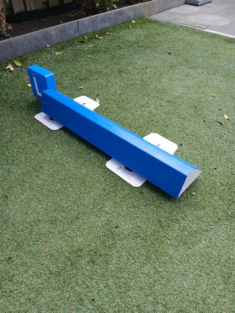 Magnetisch Auto rijschool bord met L. -blauw, Ophalen, Zo goed als nieuw