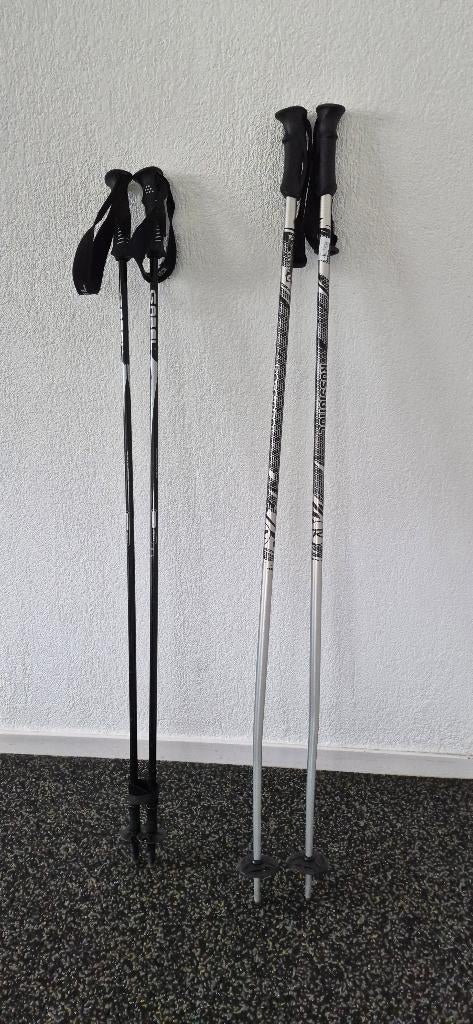 skistokken, Sport en Fitness, Skiën en Langlaufen, Gebruikt, Stokken, 100 tot 140 cm, Skiën