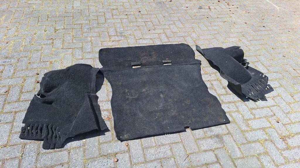 Golf 2 GTI GTD kofferbak bekleding tapijt set, Ophalen, Gebruikt