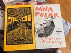 2 boeken Nina Polak: Buitenleven en Gebrek is een groot woor, Ophalen of Verzenden, Gelezen