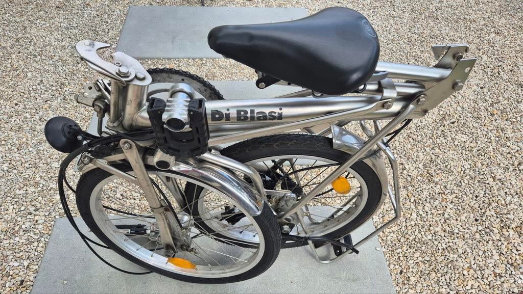 RVS vouwfiets Di Blasi, Fietsen en Brommers, Fietsen | Vouwfietsen, Ophalen, Versnellingen