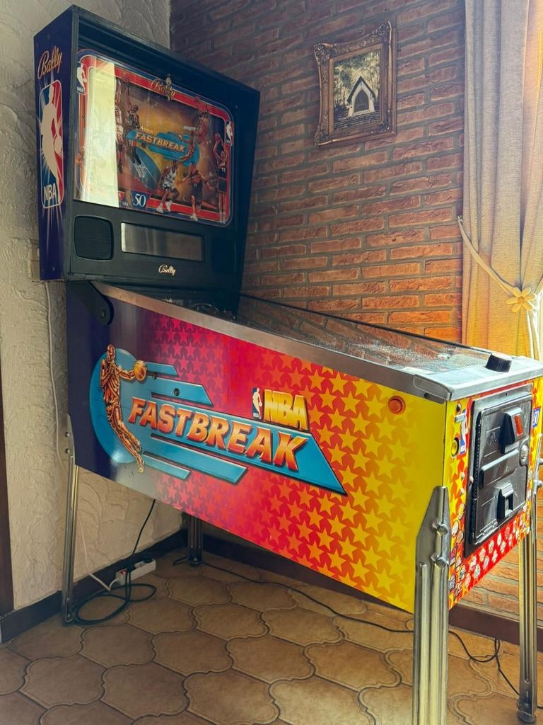 Bally NBA Fastbreak Top staat, Verzamelen, Ophalen, Zo goed als nieuw, Dot-matrix, Flipperkast