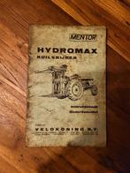MENTOR HYDROMAX kuilvoersnijder instructieboek, Ophalen of Verzenden