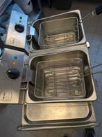Frituurpan professioneel 2x 8 liter, Witgoed en Apparatuur, Frituurpannen, 4 liter of meer, Ophalen, Zo goed als nieuw