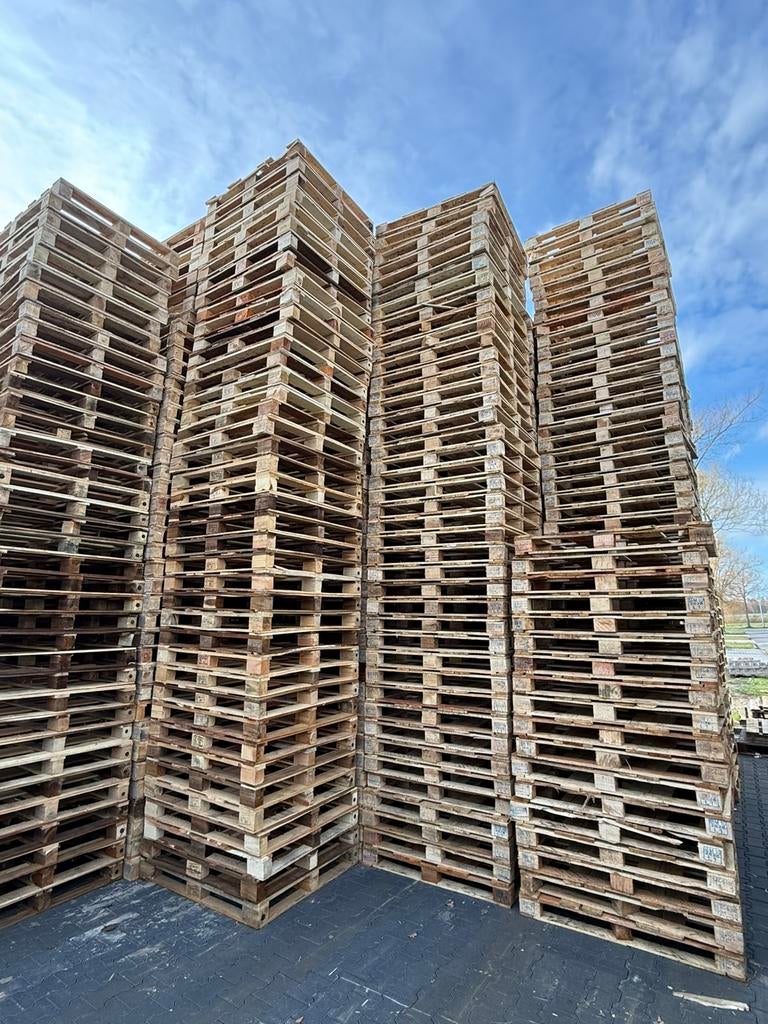 Pallets 106x120, Doe-het-zelf en Verbouw, Hout en Planken, Gebruikt, Ophalen of Verzenden, 50 mm of meer, Pallet