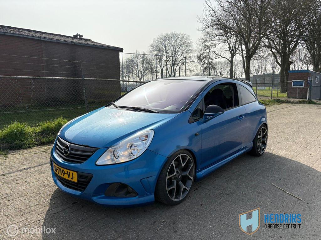 Opel Corsa 1.6-16V T OPC, Auto's, Opel, Gebruikt, Blauw, Traction-control, Bedrijf