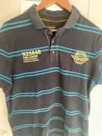 PME Legend Polo Shirt - Donkerblauw met strepen, Kleding | Heren, Ophalen of Verzenden, Gedragen, Maat 48/50 (M), Blauw