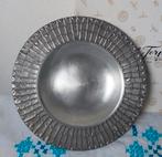Jyde-kunst Real Pewter vintage tinnen bord schaaltje, Ophalen of Verzenden