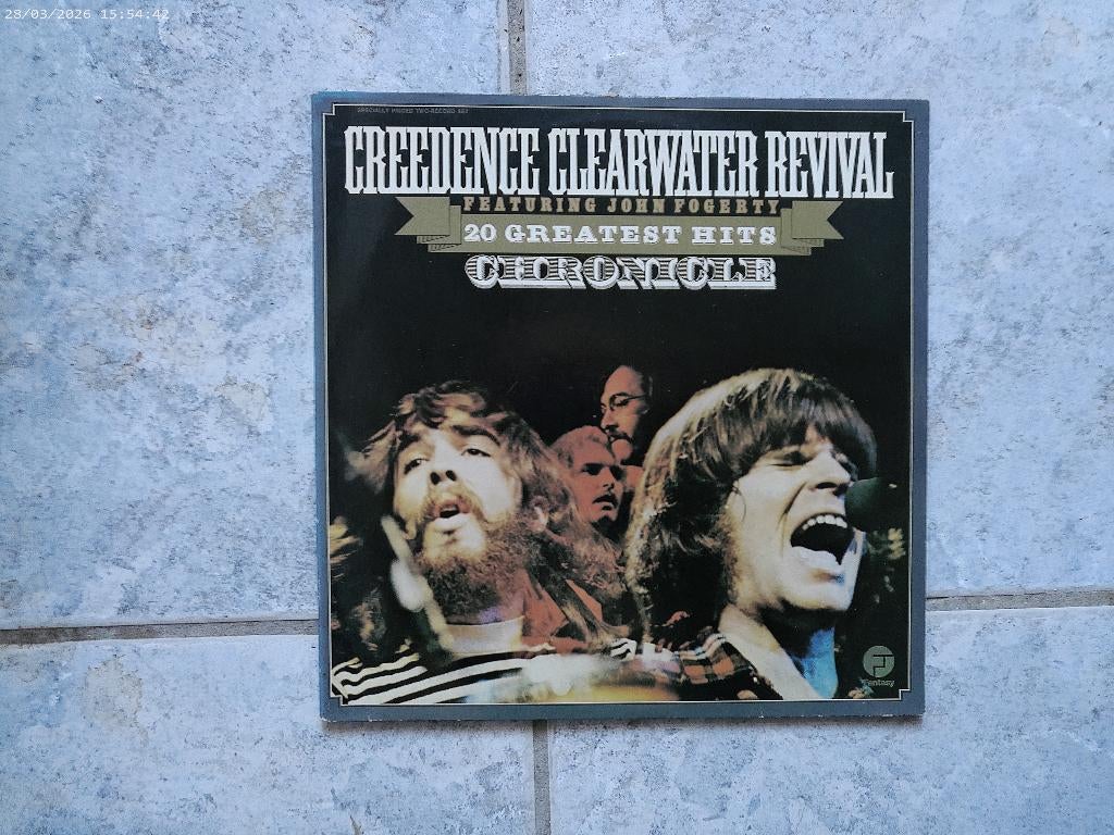 dubbel LP Creedence Clearwater Revival CCR Greatest hits, Cd's en Dvd's, Vinyl | Rock, Ophalen of Verzenden, Gebruikt, 12 inch